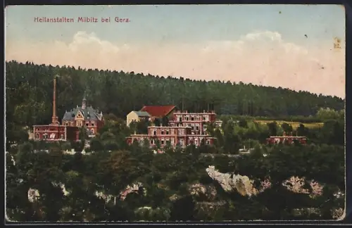 AK Milbitz bei Gera, Heilanstalten