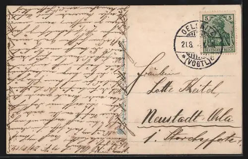 AK Oelsnitz i. V., Schloss Voigtsberg