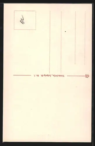 AK Halle a. Saale, Markt mit rotem Turm