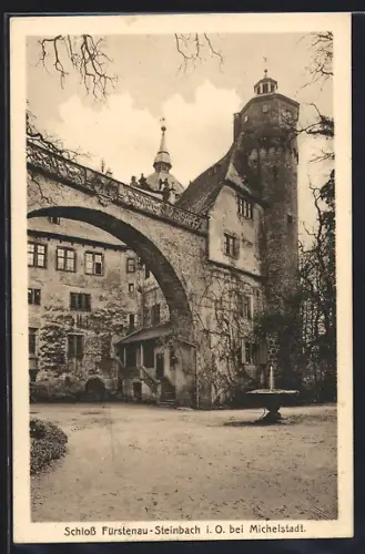 AK Michelstadt, Schloss Fürstenau-Steinbach i. O.