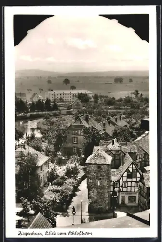 AK Ziegenhain / Hessen, Blick vom Schlossturm