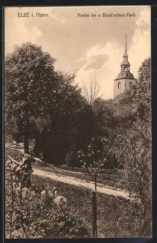 AK Elze i. Hann., Partie im v. Bock`schen Park