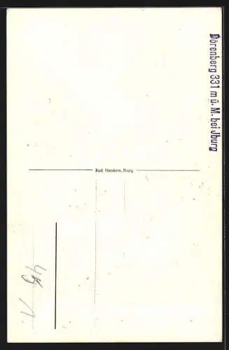 AK Bad Iburg, Aussichtsturm auf dem Dörenberg