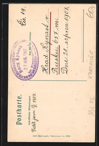 AK Kynast, Burgruine Kynast