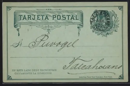 AK Talcahuano, Ganzsache-AK