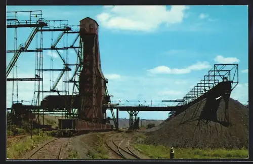 AK Ironwood, MI, Shaft House of the Montreal Mine, Bergbau