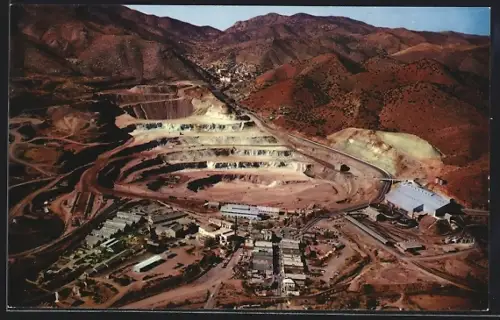 AK Bisbee, AZ, Phelps Dodge Corporation`s Lavender Open-Pit Copper Mine, Bergbau