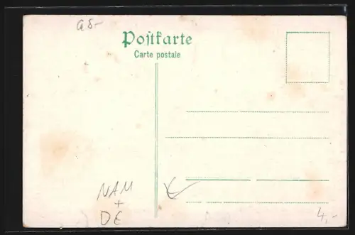 AK Deutsch-Süd-West-Afrika, Felsformation im Swakop-Tale