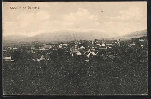 AK Kouty na Sumave, Totalansicht