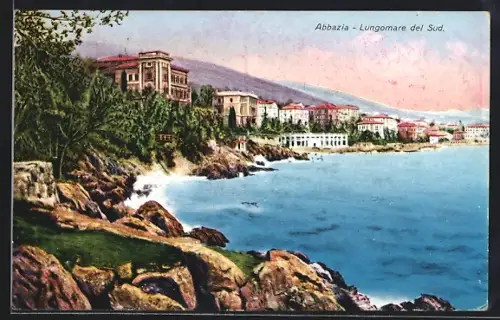 AK Abbazia, Lungomare del Sud