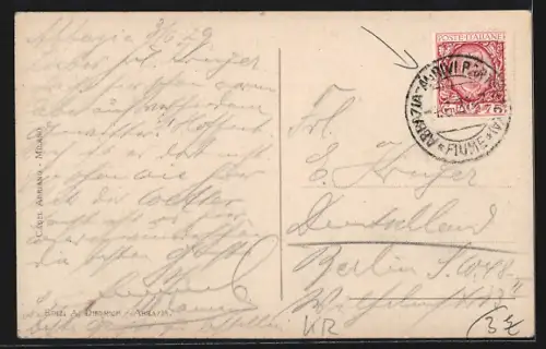 AK Abbazia, Lungomare del Sud