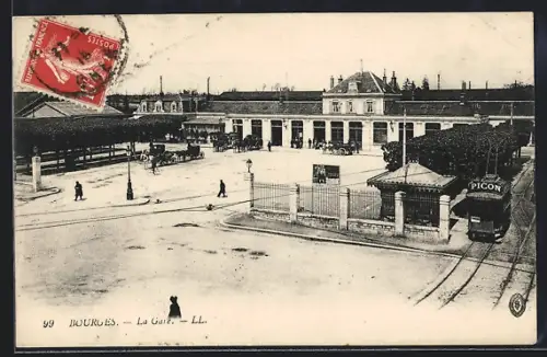 AK Bourges, La Gare