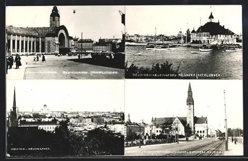 AK Helsinki, Vansallis Museo, Rautatieasema