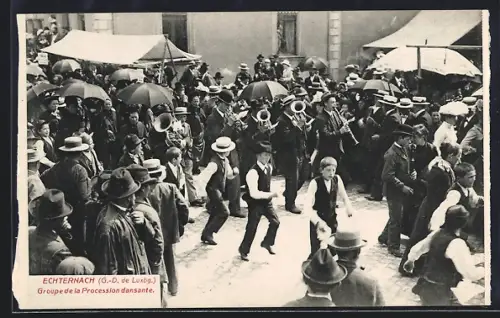 AK Echternach, Group de la Procession dansante