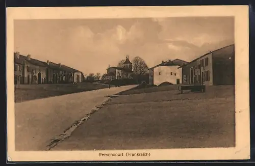 AK Remoncourt, Une Rue