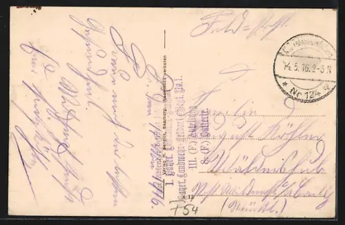 AK Remoncourt, Une Rue