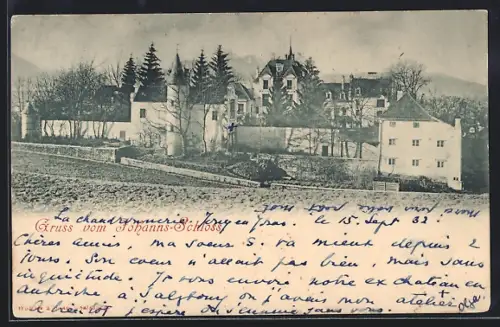 AK Salzburg, Partie am Johanns Schloss