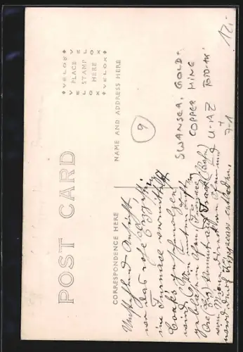 Foto-AK Swansea, AR, Gold and Copper Mine, Bergbau