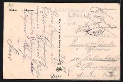AK Slatina, Oltkaserne