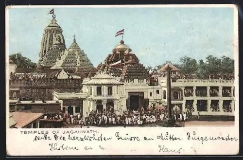 AK Jagaunath, Temples of Jagaunath