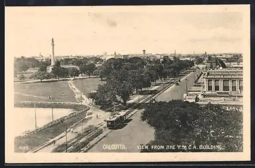 AK Calcutta, View from the YMCA Building