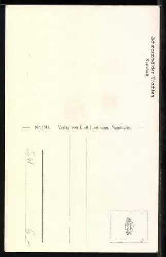 AK Neustadt, Frau in Schwarzwälder Tracht