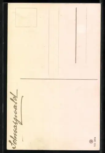 AK Mann und Frau in Schwarzwälder Tracht in einem Gemüsebeet