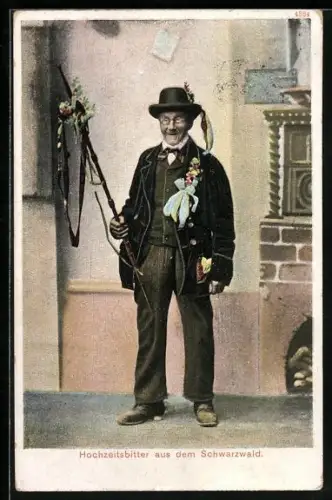 AK Hochzeitsbitter aus dem Schwarzwald