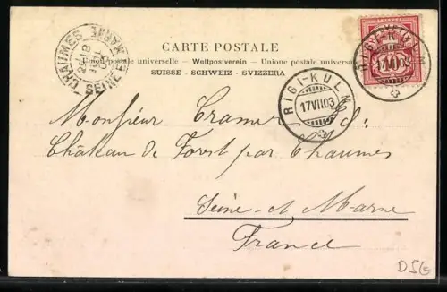 AK Rigi-Kulm, Hotel und Bergbahn