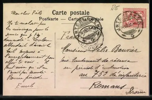 AK Kleine Scheidegg, Bahnhof mit Bahn, Eiger, Mönch, Jungfrau