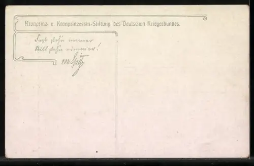 AK Prinz Louis Ferdinand und Prinz Wilhelm als Kleinkinder