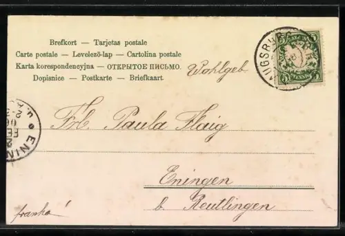 AK Burschenschaftler mit Gastwirtin im Gespräch