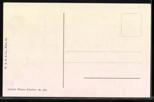Künstler-AK Carl Zewy, Die Beichte eines jungen Fräuleins
