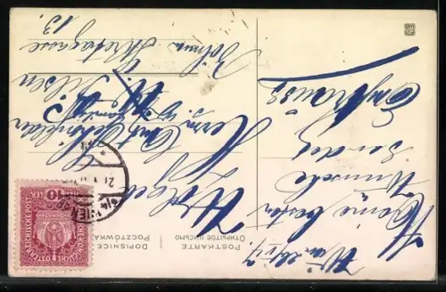 AK Maikäfer auf einem jungen Birkenzweig