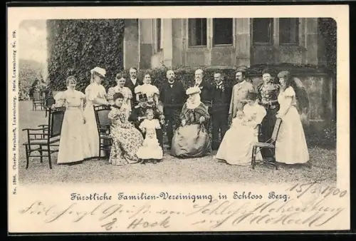 AK Fürstliche Familienvereinigung zu Schloss Berg