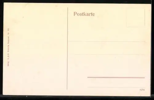 AK König Georg V. von Hannover im Kreise seiner Familie