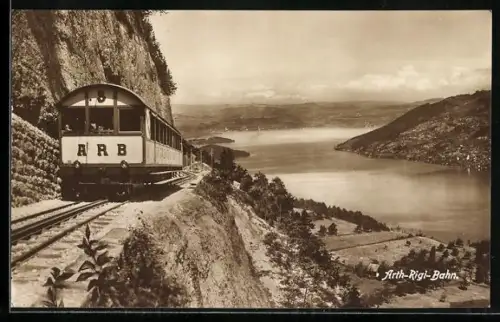 AK Arth-Rigi-Bahn, Blick in`s Tal