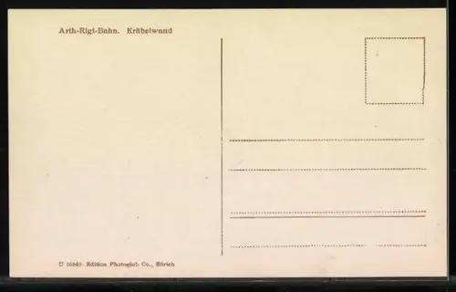 AK Arth-Rigi-Bahn, Blick in`s Tal