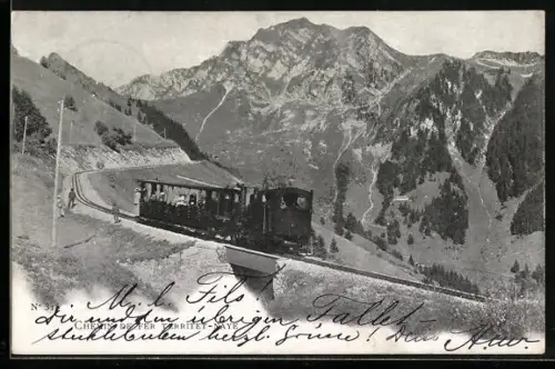 AK Chemin de Fer Territet-Naye, Bergbahn