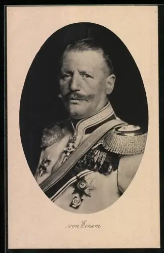 AK Heerführer von Einem mit Epauletten