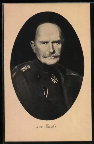 AK Porträt Heerführer von Beseler