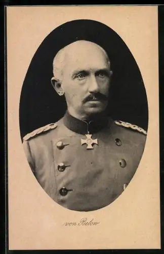 AK Heerführer von Below mit Eisernem Kreuz