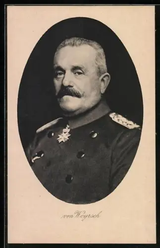 AK Portrait Heerführer von Woyrsch in Uniform