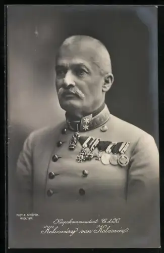AK Korpskommandant G.d.K. Kolosváry von Kolosvár