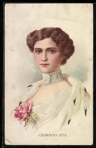 AK Zita Kaiserin u. Königin von Österreich u. Ungarn
