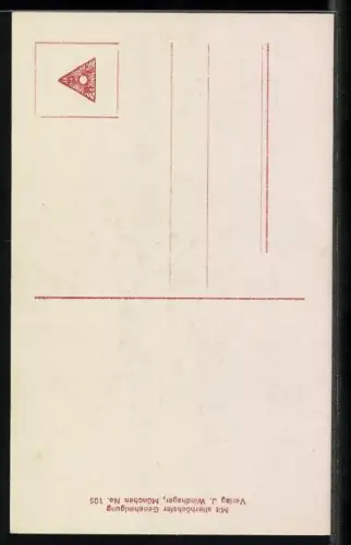 AK Königin Maria Therese von Bayern in der Brautzeit