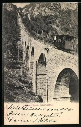 AK Mendelbahn, Hauptviadukt der Mendelbahn