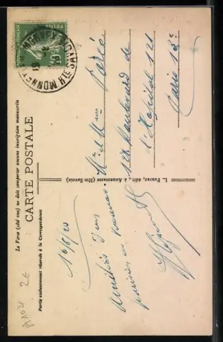 AK Monnetier /Hte-Savoie, Le Château et le Funiculaire du Salève, Bergbahn