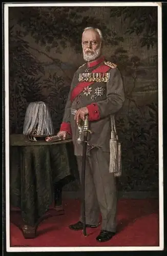 AK Portrait König Ludwig III.
