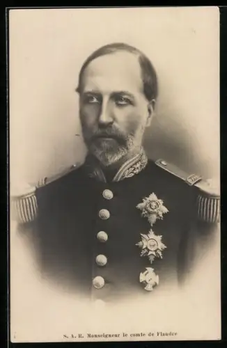 AK Portrait S.A.R. Monseigneur le comte de Flandre